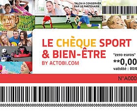 Chèque Sport et Bien-être Actobi Océania Club Bayonne, Dax et Mont de Marsan