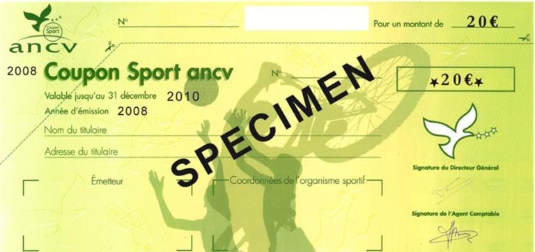 Coupon Sport ANCV Océania Club Bayonne, Dax et Mont de Marsan