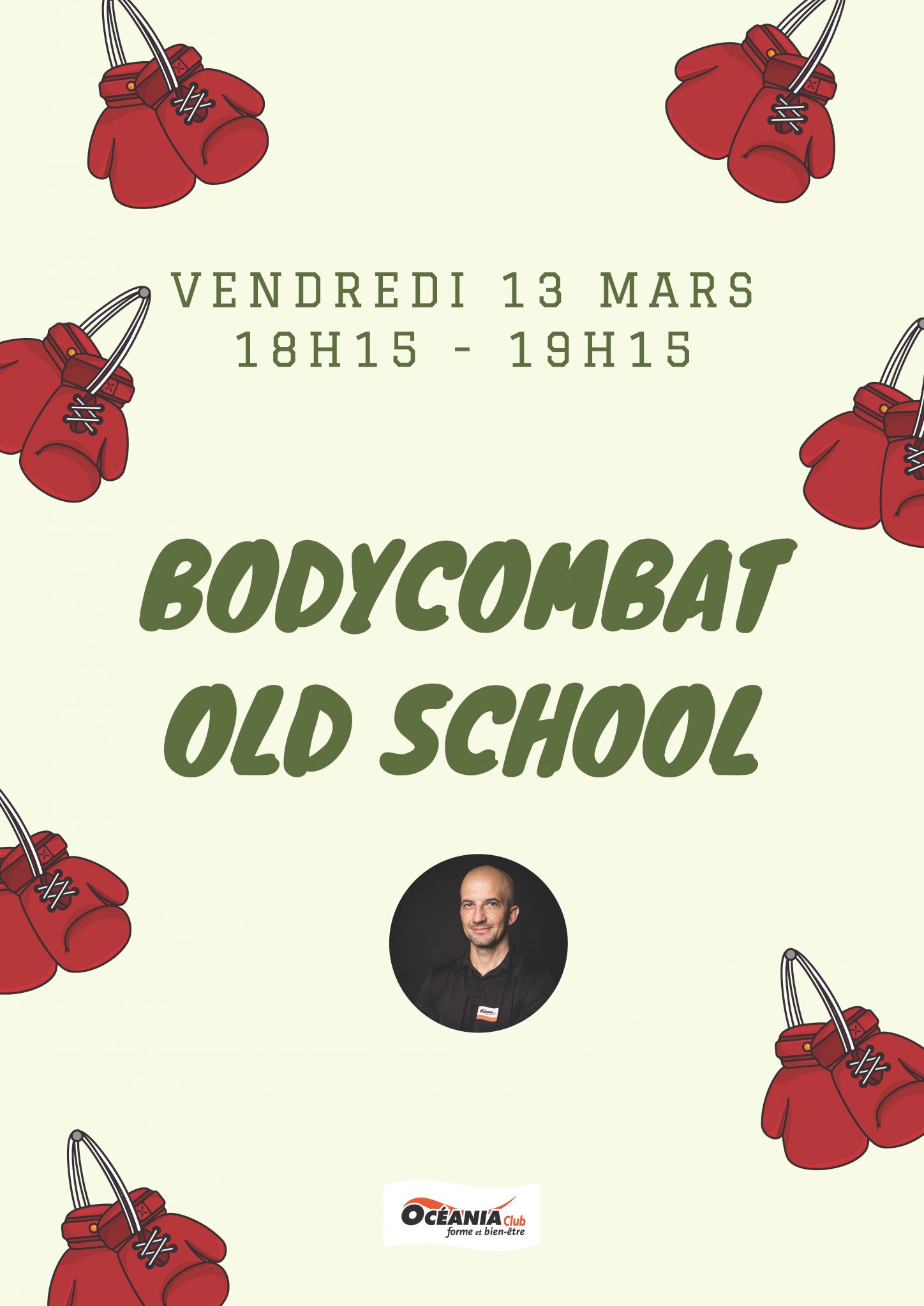BodyCombat Old School spécial semaine smart training Océania Club Bayonne