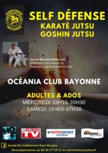 Self Defense 2021-2022 à Océania Club Bayonne